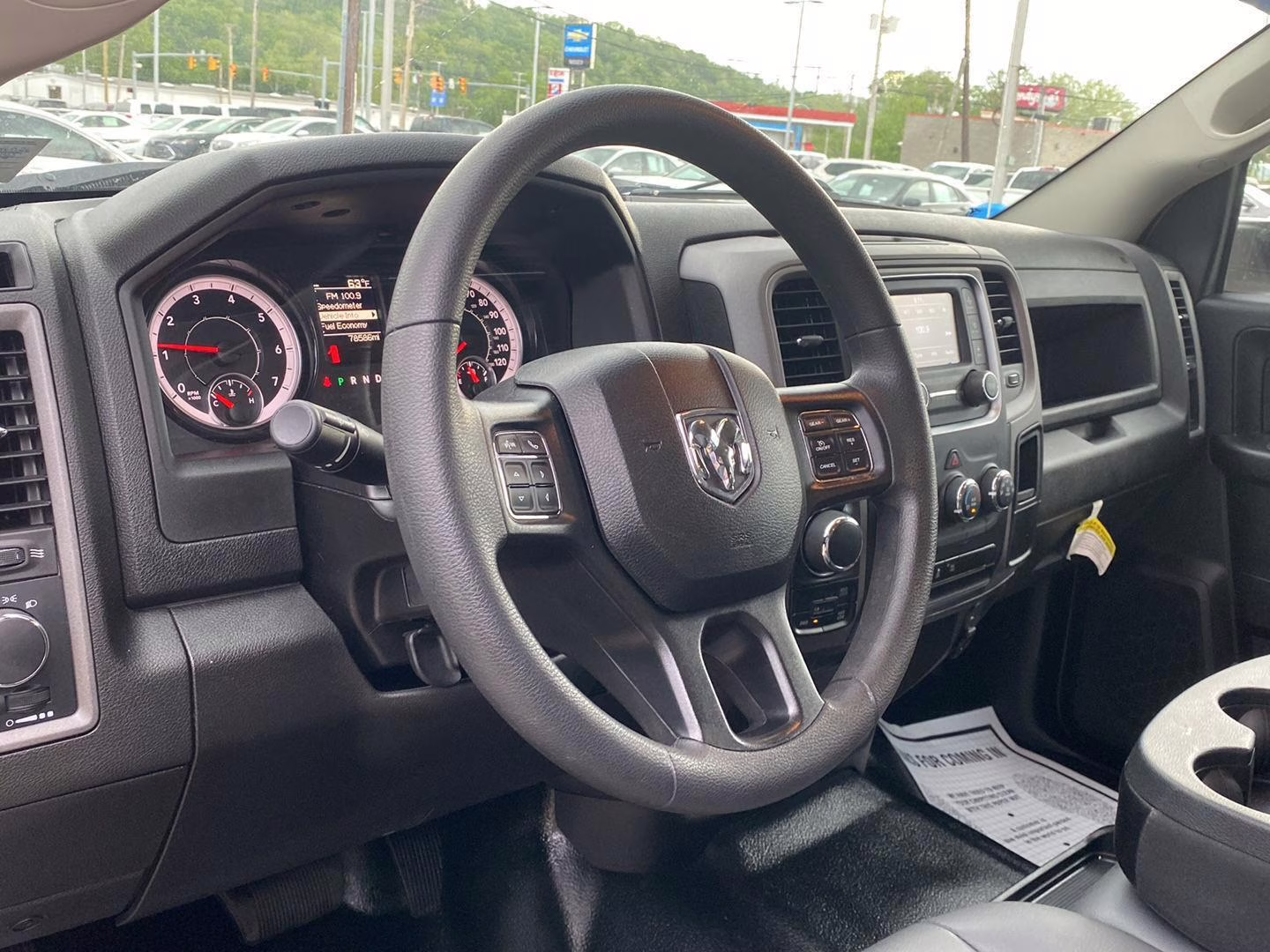 2023 Bright White Clearcoat Ram 1500 Classic Tradesman 4X4 Truck