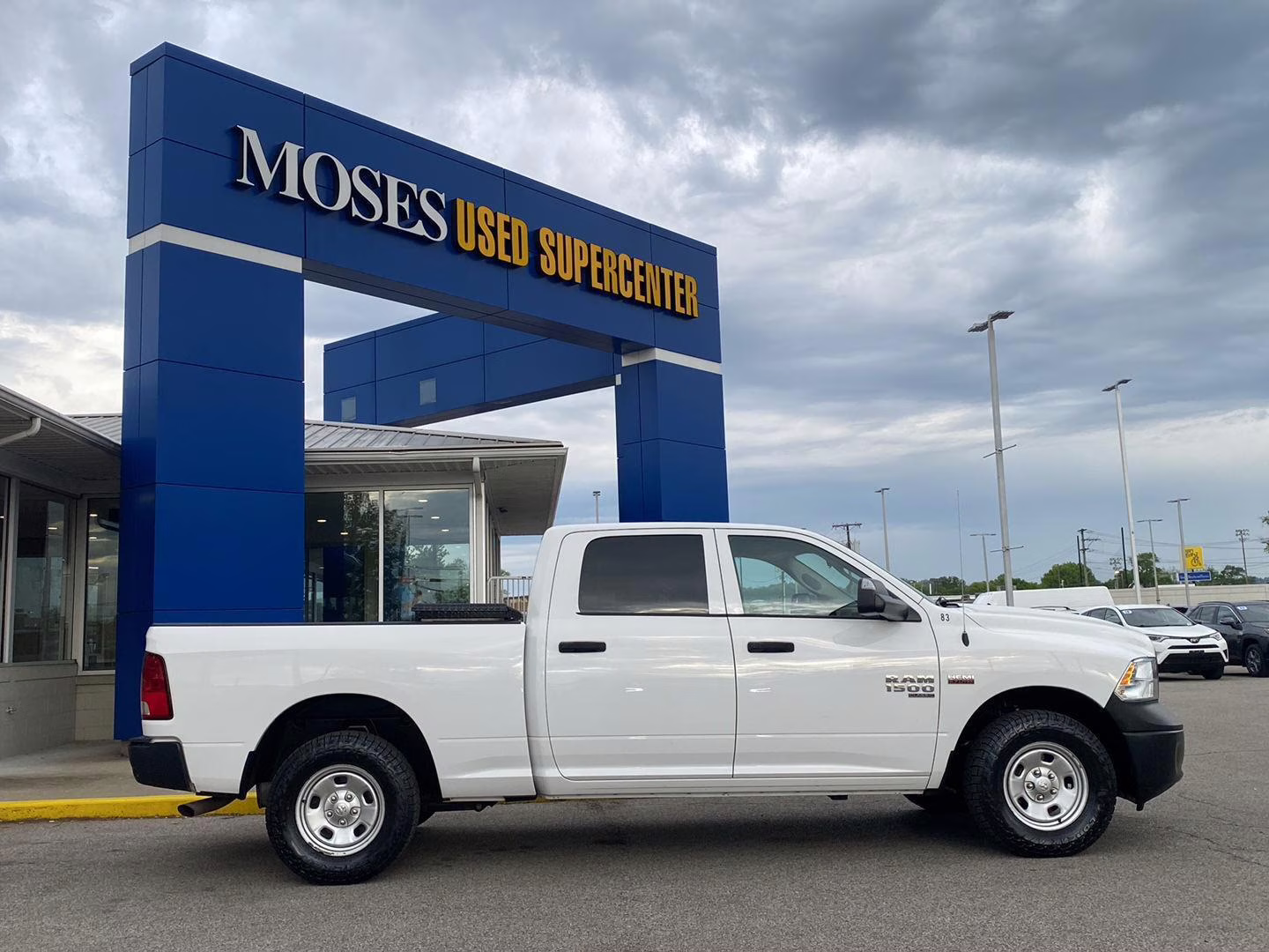2023 Bright White Clearcoat Ram 1500 Classic Tradesman 4X4 Truck