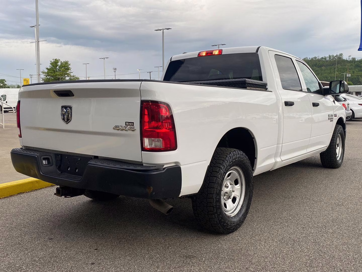 2023 Bright White Clearcoat Ram 1500 Classic Tradesman 4X4 Truck