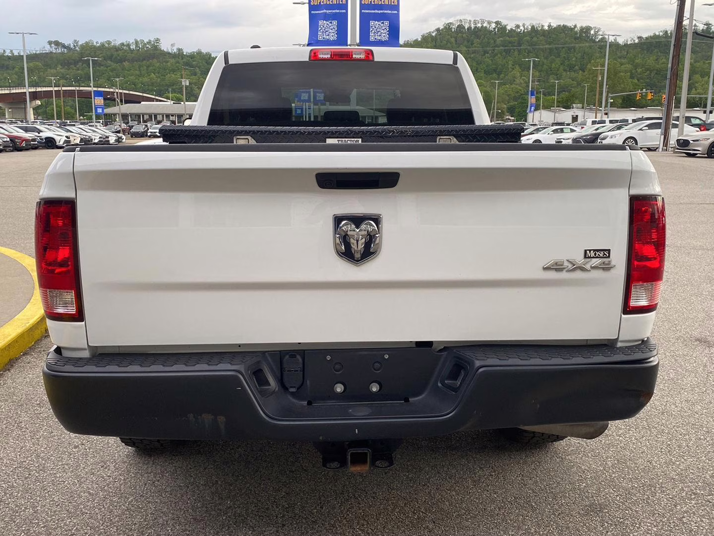 2023 Bright White Clearcoat Ram 1500 Classic Tradesman 4X4 Truck