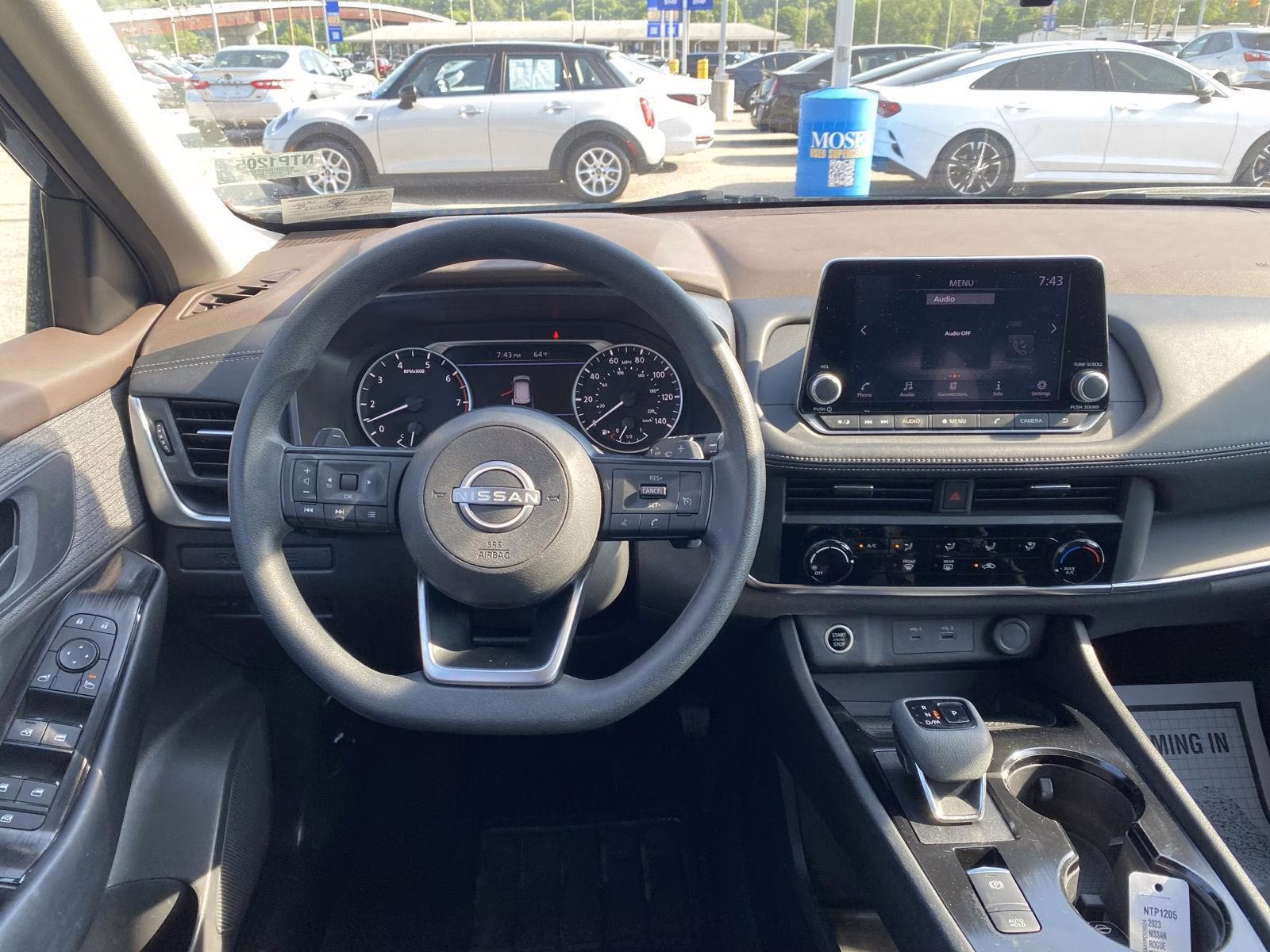 2023 Super Black Nissan Rogue S FWD SUV