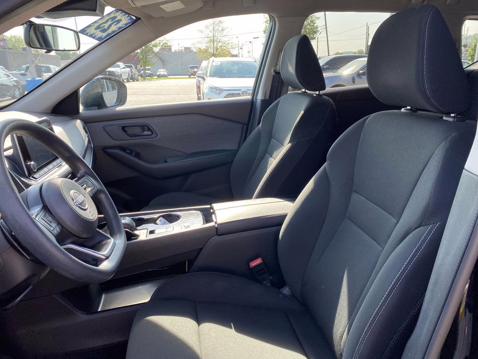 2023 Super Black Nissan Rogue S FWD SUV