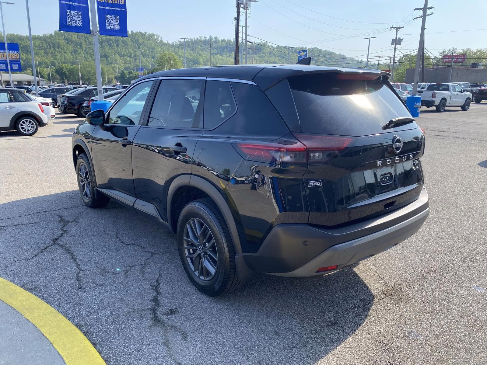 2023 Super Black Nissan Rogue S FWD SUV