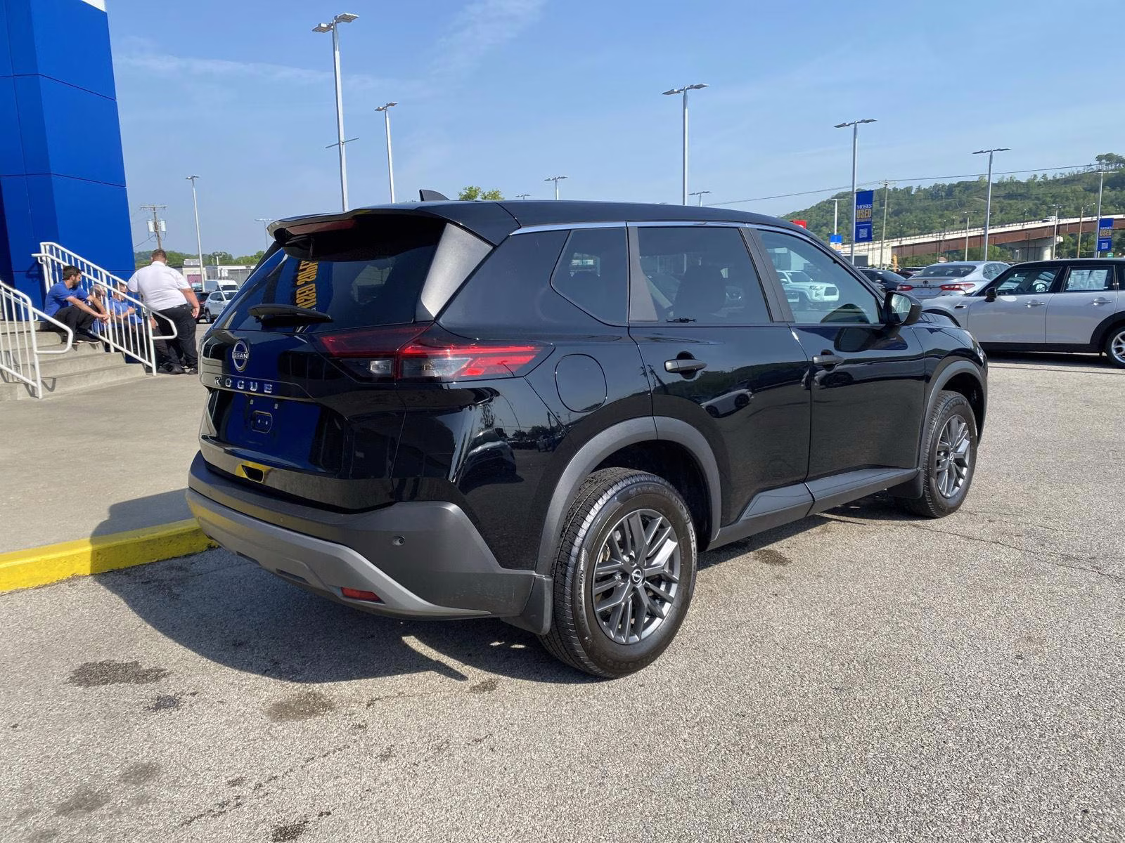 2023 Super Black Nissan Rogue S FWD SUV