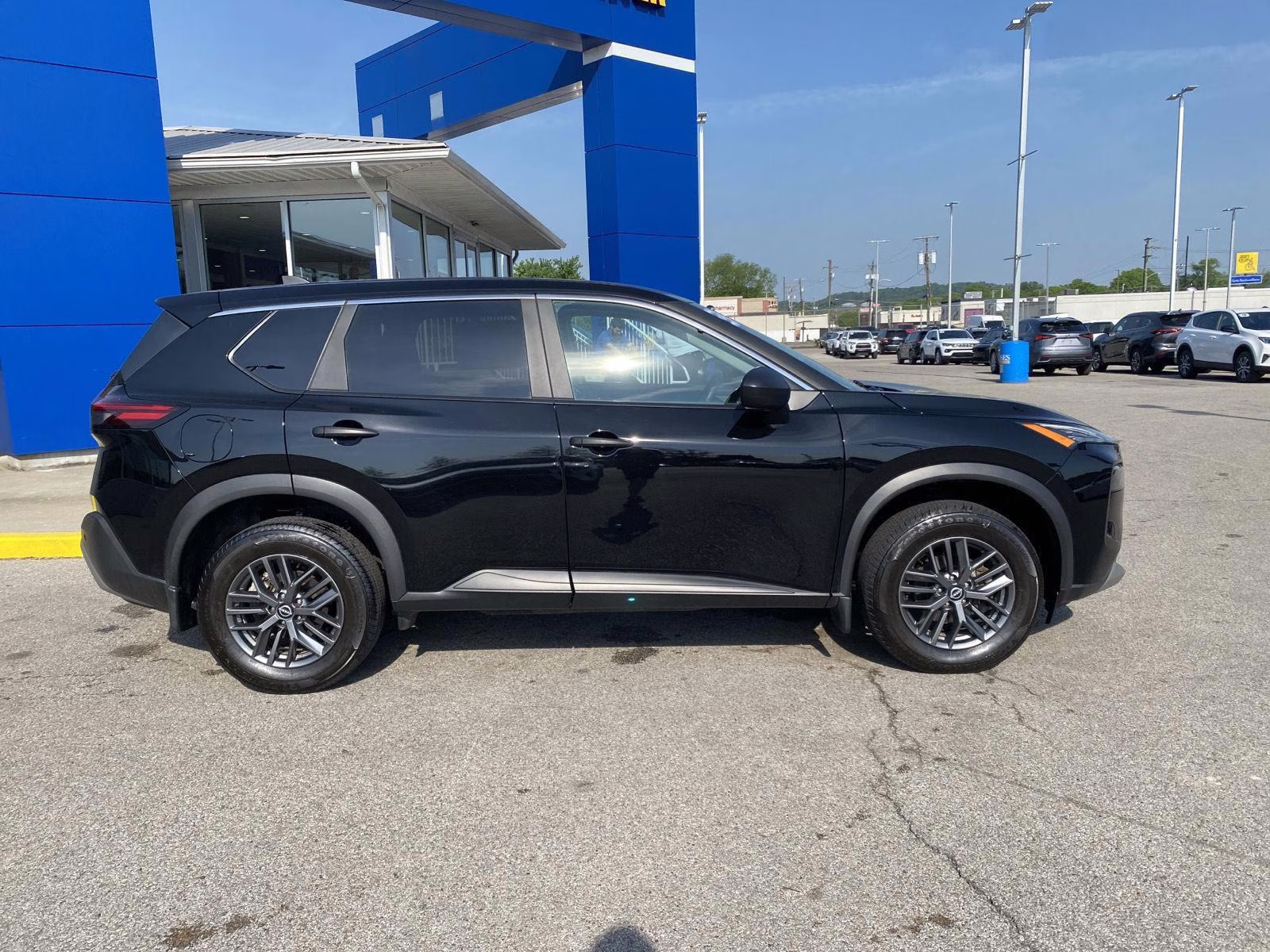 2023 Super Black Nissan Rogue S FWD SUV