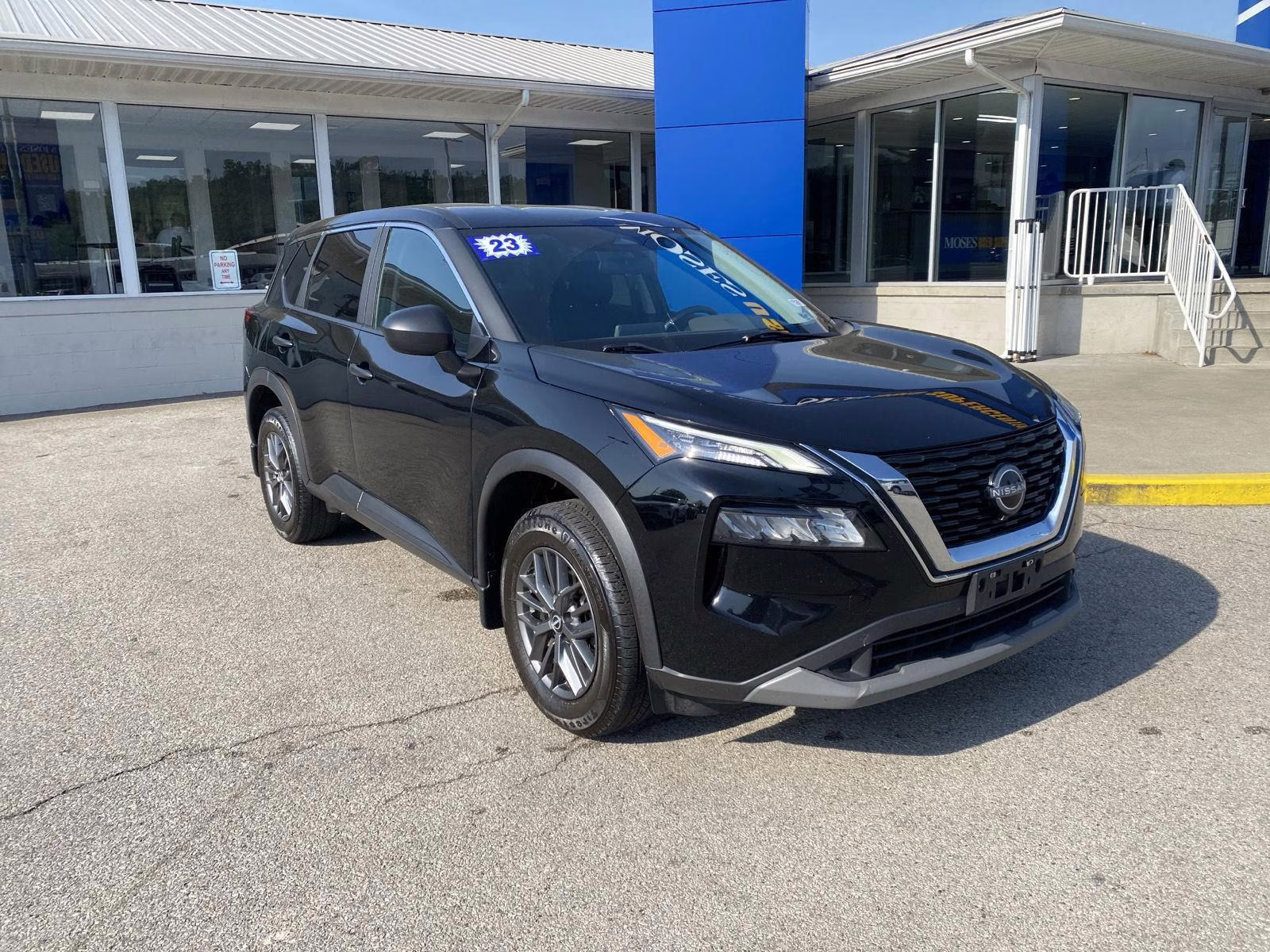 2023 Super Black Nissan Rogue S FWD SUV