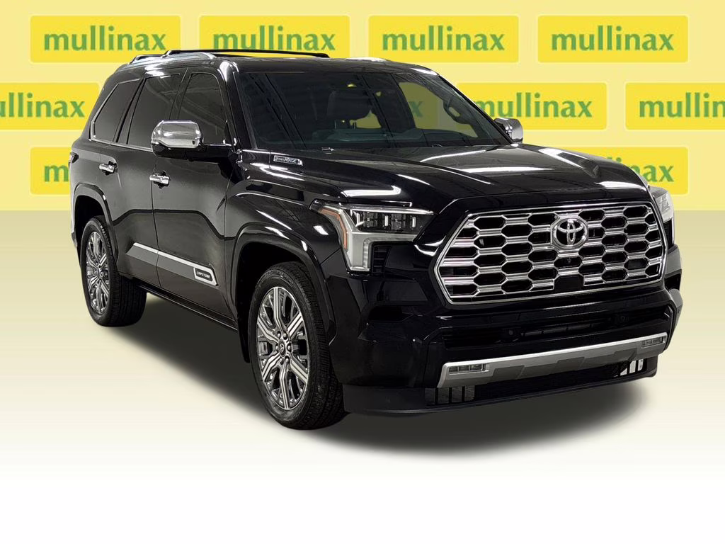 2026 Midnight Black Metallic Toyota Sequoia Capstone 4X4 SUV