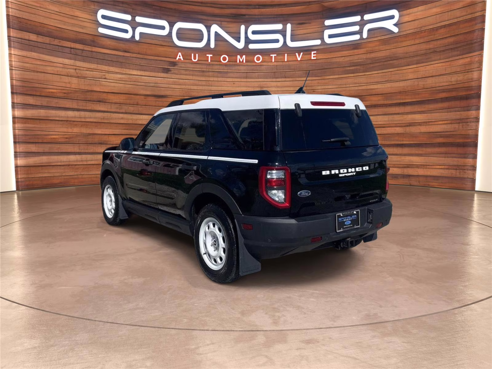 2023 Shadow Black Ford Bronco Sport Heritage 4X4 Crossover