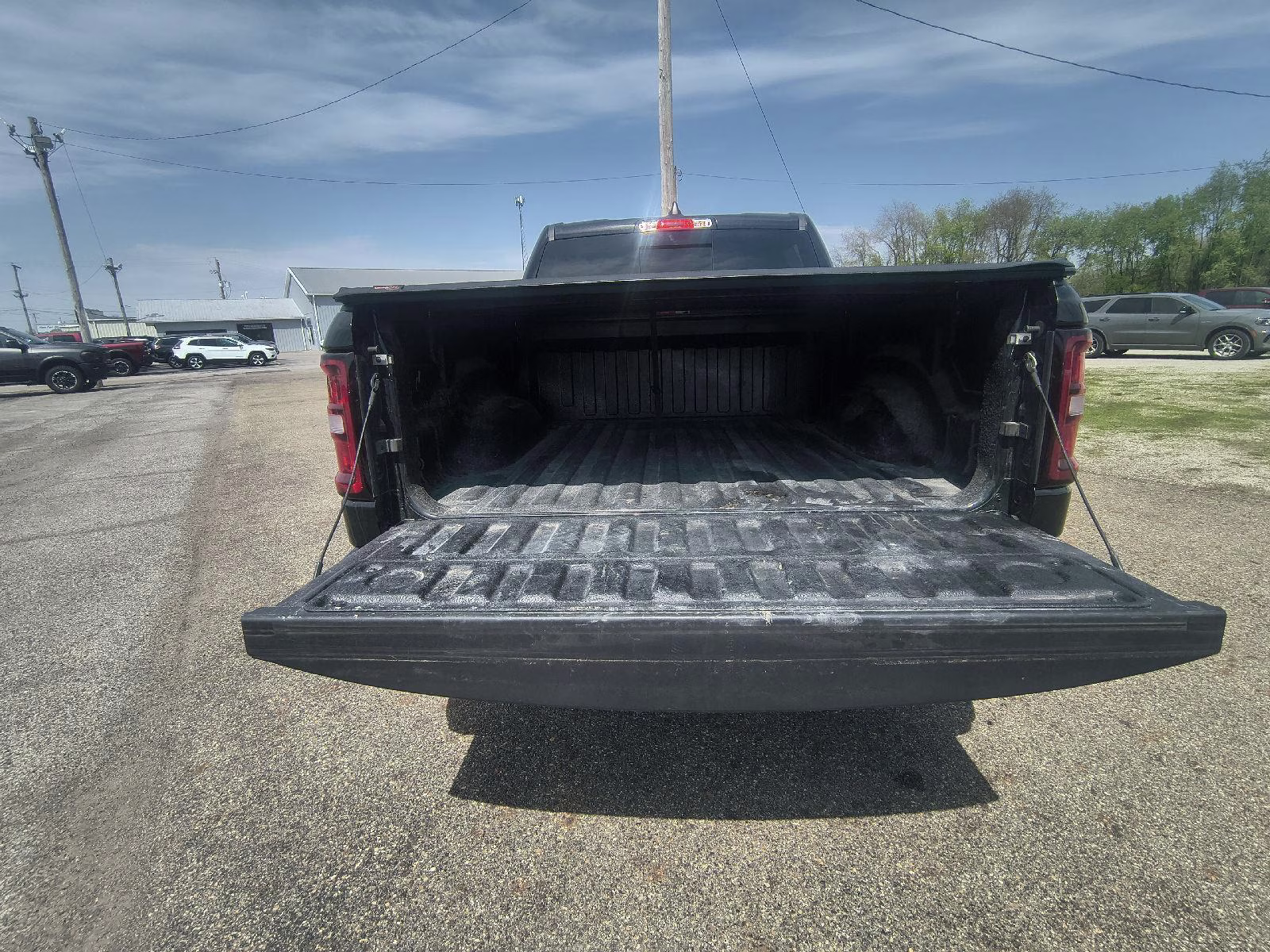 2025 Diamond Black Crystal Pearlcoat Ram 1500 Tradesman 4X4 Truck