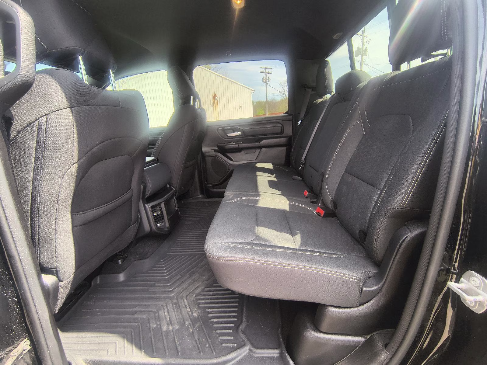 2025 Diamond Black Crystal Pearlcoat Ram 1500 Tradesman 4X4 Truck
