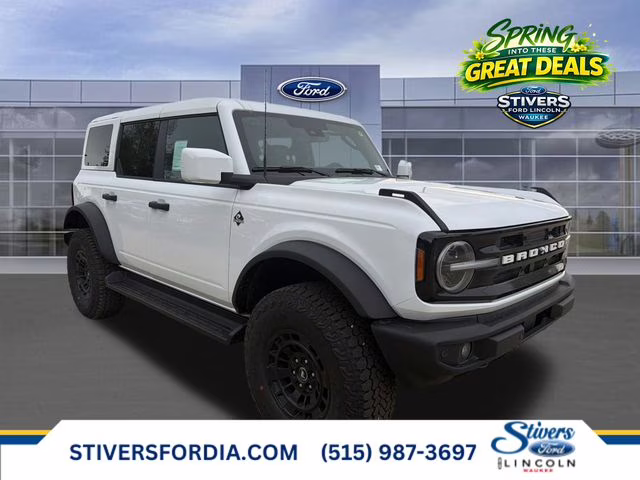 2026 Oxford White Ford Bronco Outer Banks 4X4 SUV