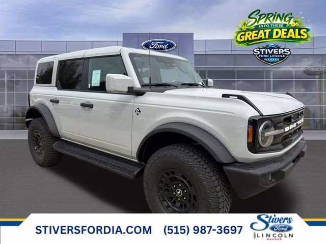 2026 Avalanche Gray Ford Bronco Outer Banks 4X4 SUV