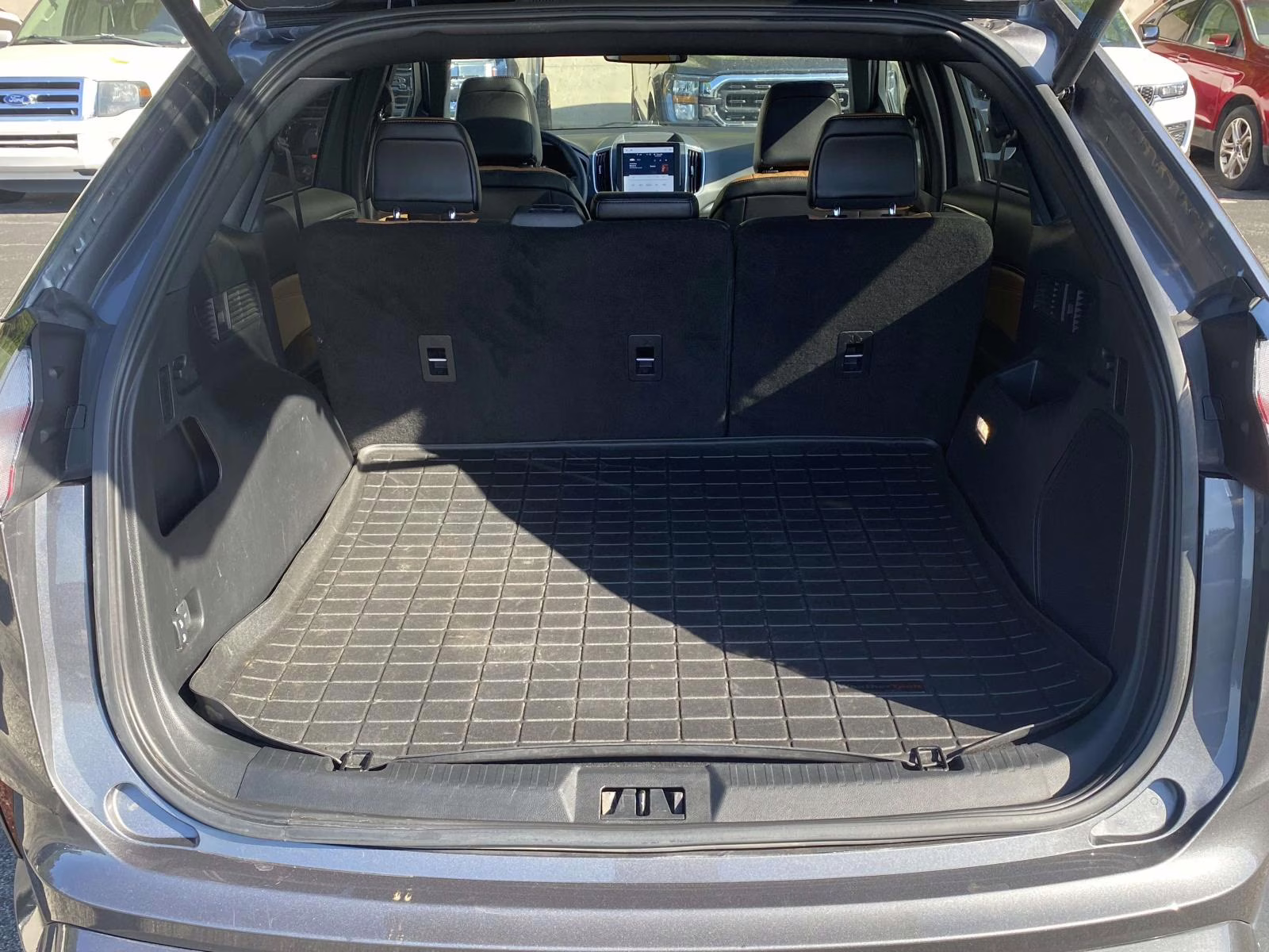 2024 Carbonized Gray Metallic Ford Edge Titanium AWD SUV