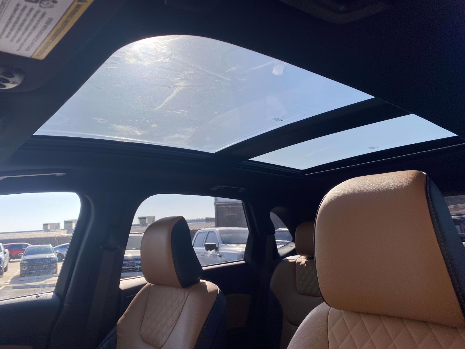 2024 Carbonized Gray Metallic Ford Edge Titanium AWD SUV