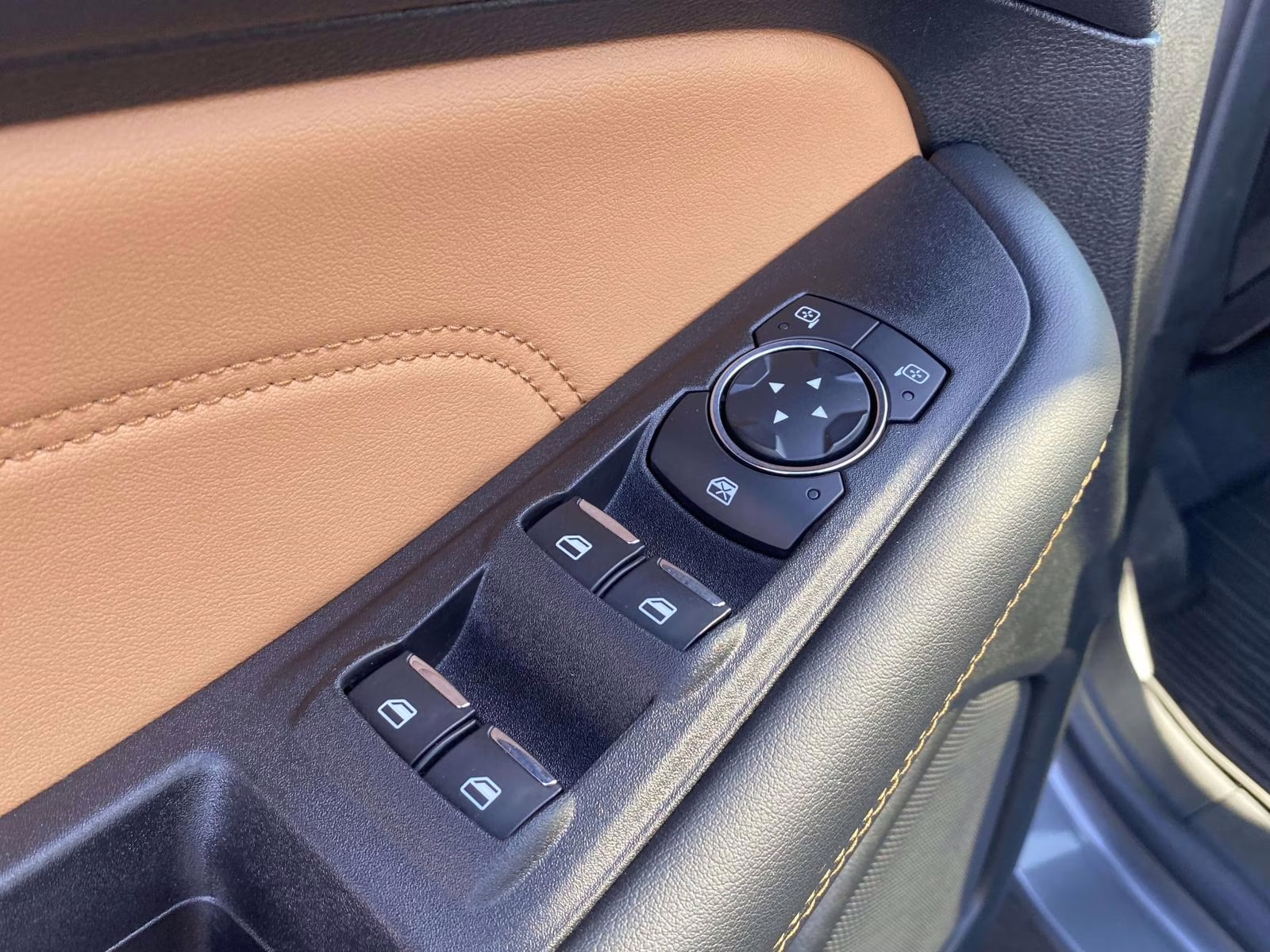 2024 Carbonized Gray Metallic Ford Edge Titanium AWD SUV