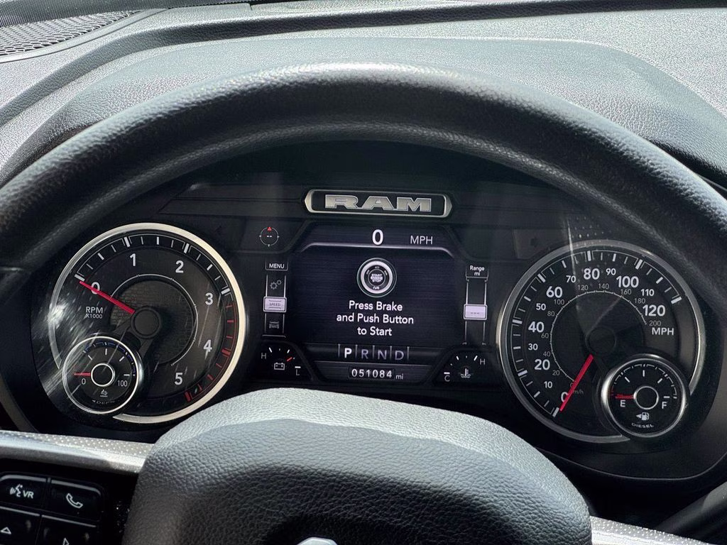 2022 Diamond Black Crystal Pearlcoat Ram 3500 Tradesman 4X4 Truck