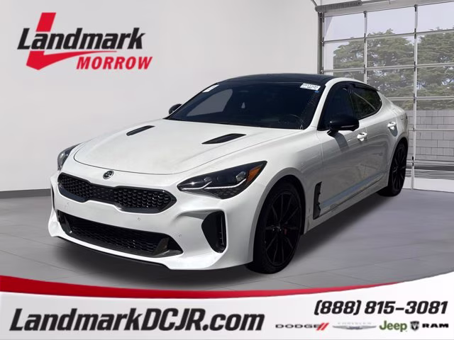 2022 Snow White Pearl Kia Stinger GT2 AWD Sedan