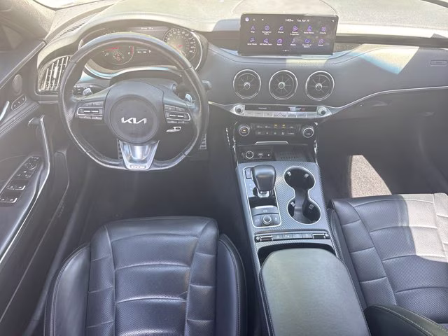 2022 Snow White Pearl Kia Stinger GT2 AWD Sedan