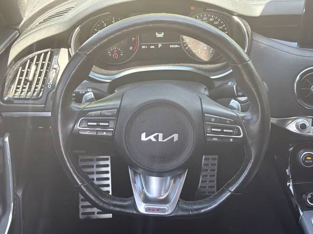 2022 Snow White Pearl Kia Stinger GT2 AWD Sedan
