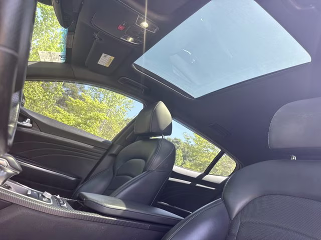 2022 Snow White Pearl Kia Stinger GT2 AWD Sedan