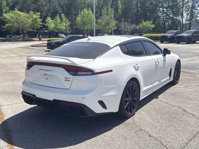 2022 Snow White Pearl Kia Stinger GT2 AWD Sedan