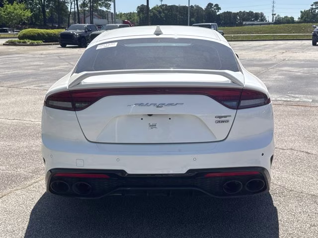 2022 Snow White Pearl Kia Stinger GT2 AWD Sedan