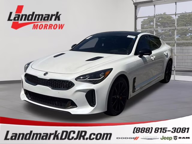 2022 Snow White Pearl Kia Stinger AWD Sedan