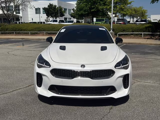 2022 Snow White Pearl Kia Stinger AWD Sedan