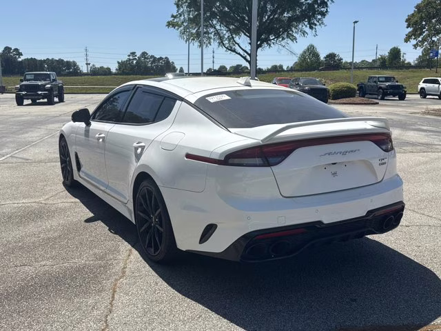 2022 Snow White Pearl Kia Stinger AWD Sedan