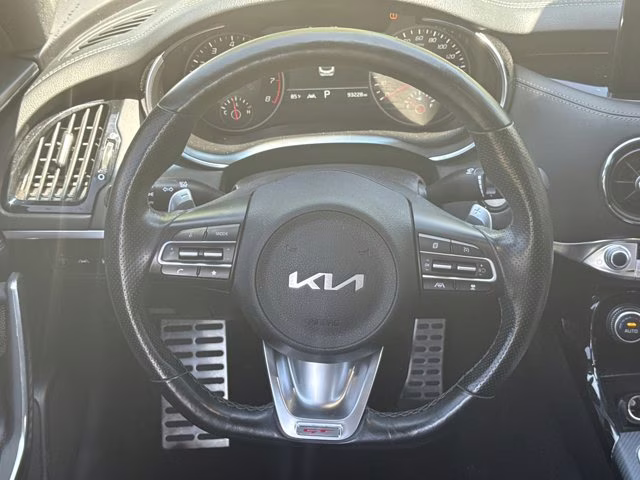 2022 Snow White Pearl Kia Stinger AWD Sedan