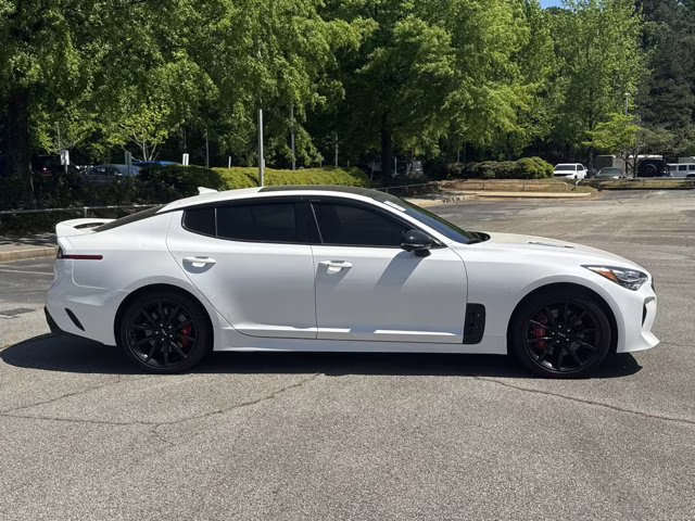 2022 Snow White Pearl Kia Stinger AWD Sedan