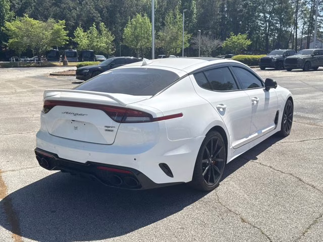2022 Snow White Pearl Kia Stinger AWD Sedan