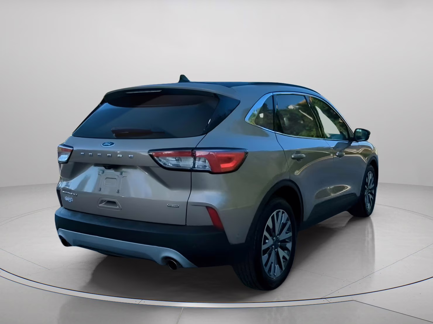2020 Desert Gold Metallic Ford Escape Titanium Hybrid FWD SUV