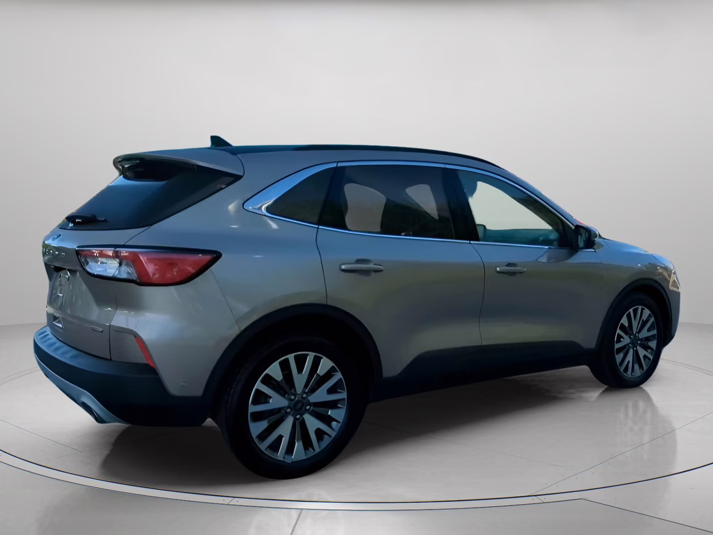 2020 Desert Gold Metallic Ford Escape Titanium Hybrid FWD SUV