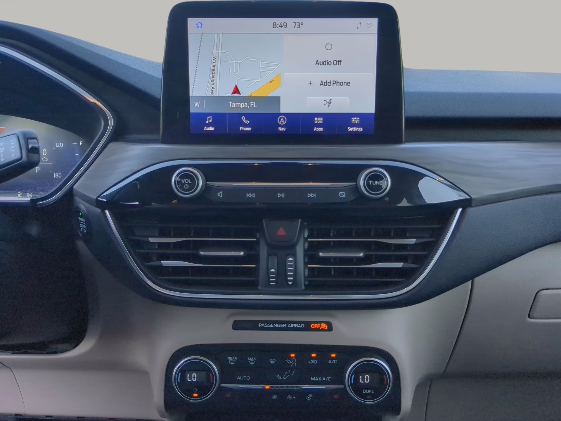 2020 Desert Gold Metallic Ford Escape Titanium Hybrid FWD SUV