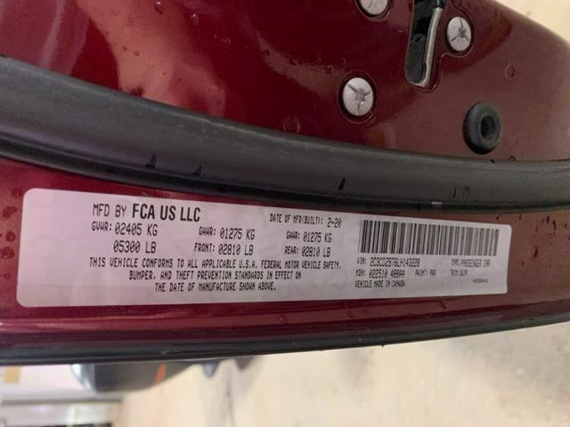 2020 Octane Red Pearlcoat Dodge Challenger R/T RWD Coupe