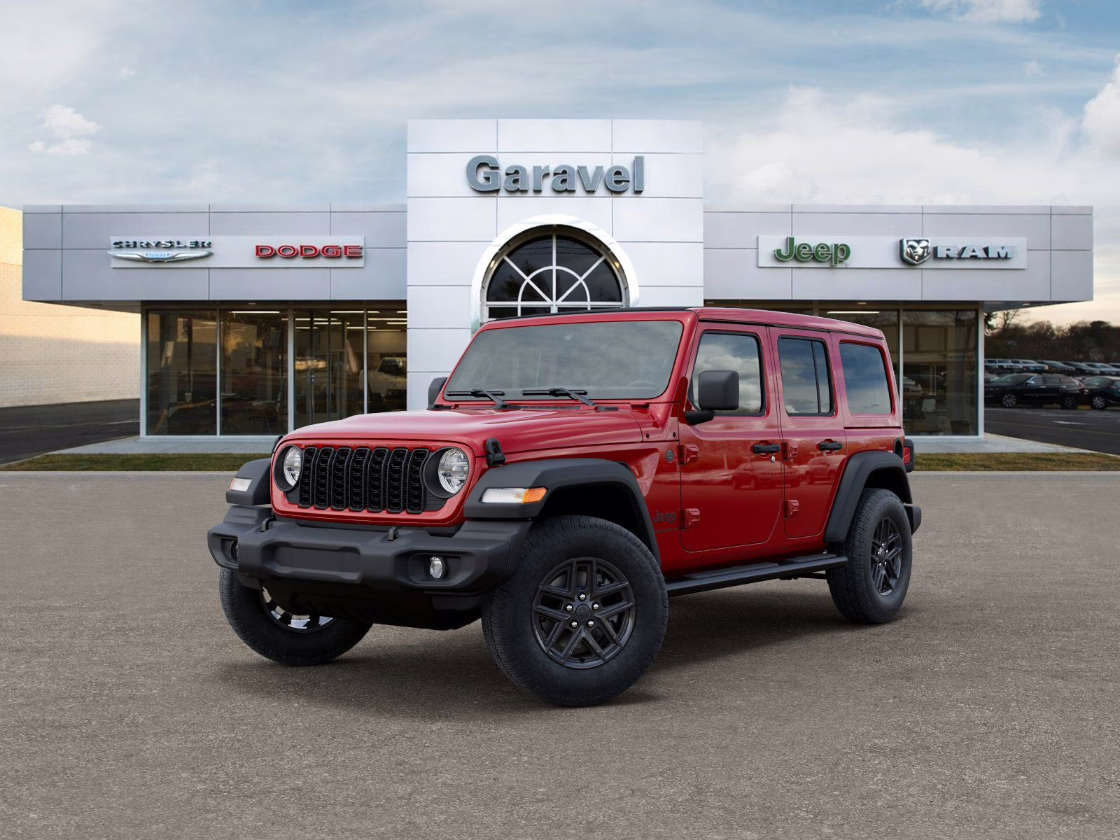 2026 Firecracker Red Clearcoat Jeep Wrangler Sport S 4X4 SUV