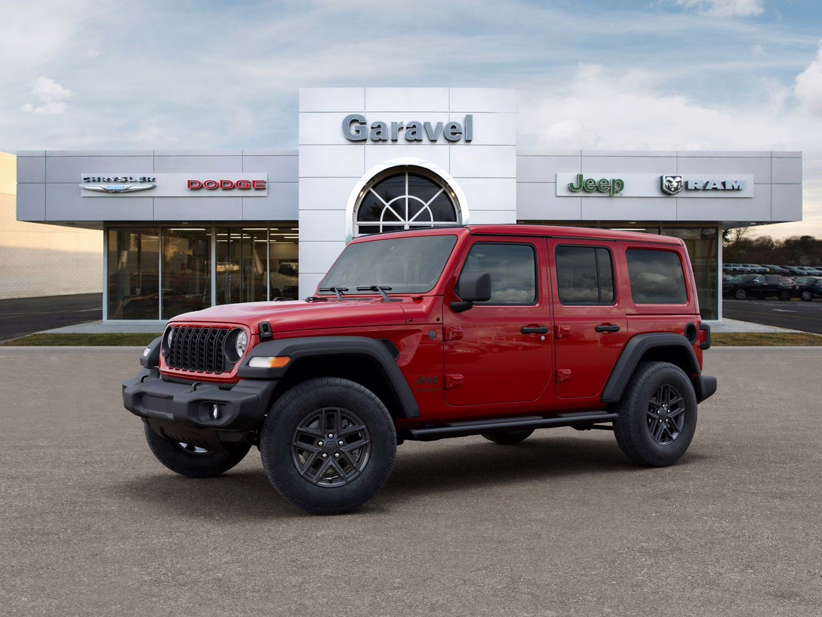 2026 Firecracker Red Clearcoat Jeep Wrangler Sport S 4X4 SUV