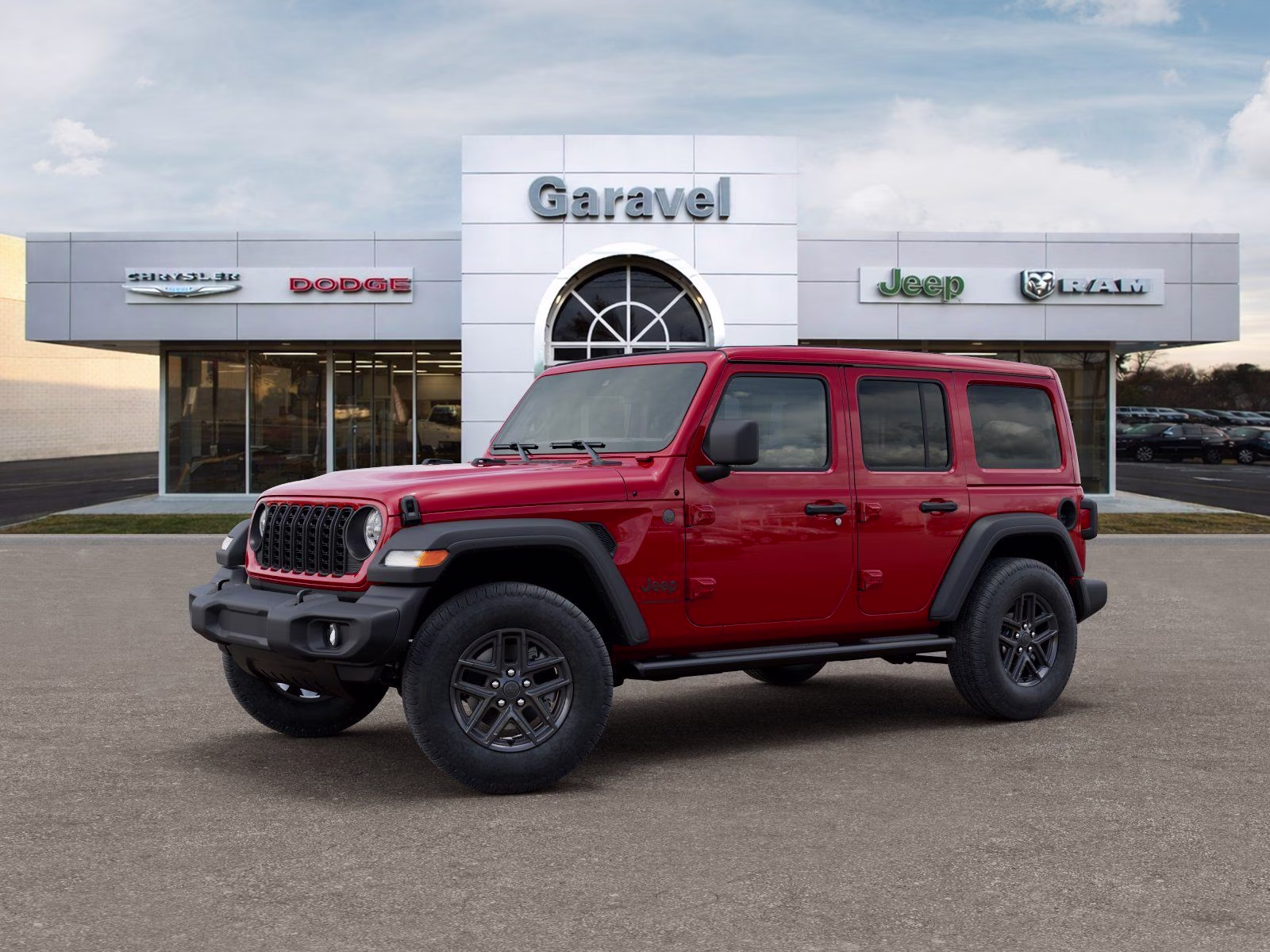 2026 Firecracker Red Clearcoat Jeep Wrangler Sport S 4X4 SUV