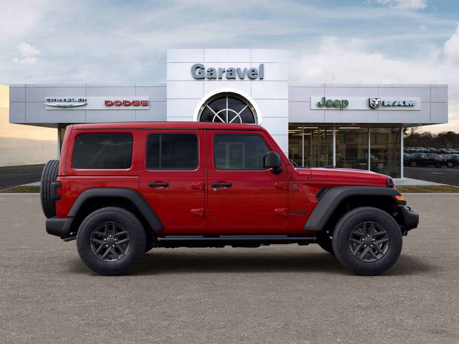 2026 Firecracker Red Clearcoat Jeep Wrangler Sport S 4X4 SUV