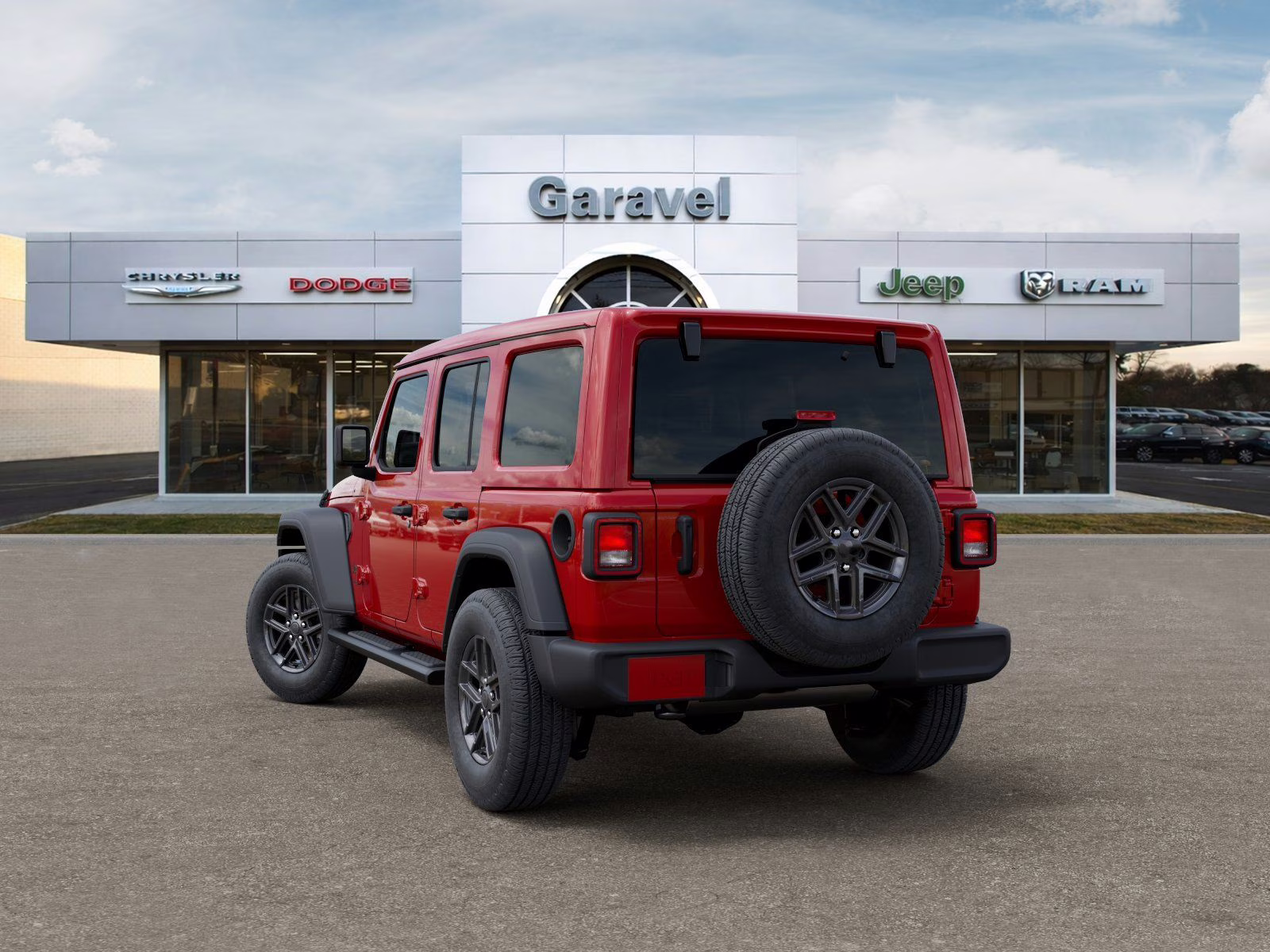 2026 Firecracker Red Clearcoat Jeep Wrangler Sport S 4X4 SUV
