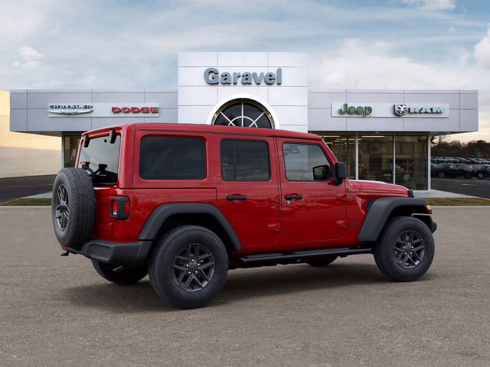 2026 Firecracker Red Clearcoat Jeep Wrangler Sport S 4X4 SUV