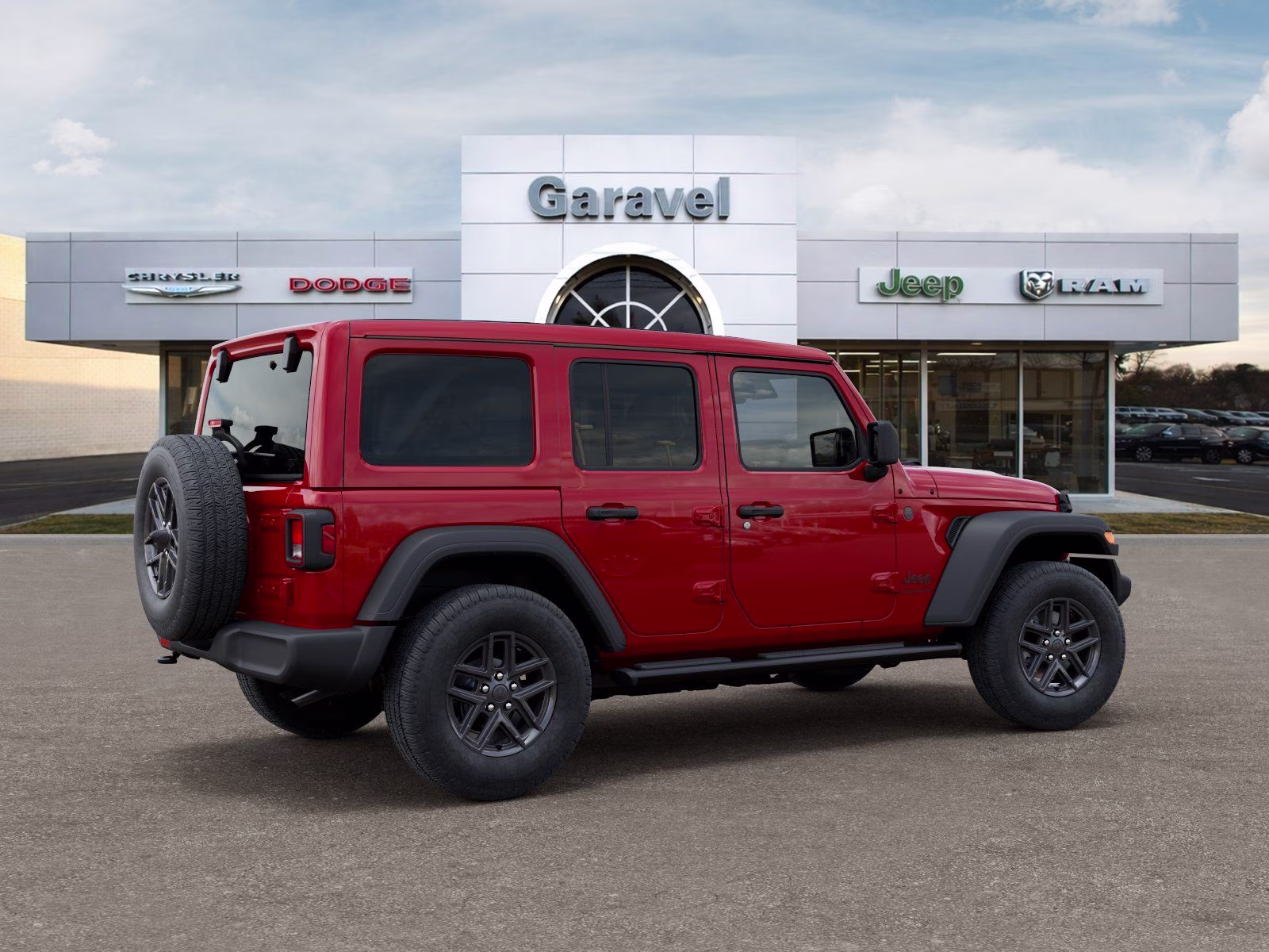 2026 Firecracker Red Clearcoat Jeep Wrangler Sport S 4X4 SUV