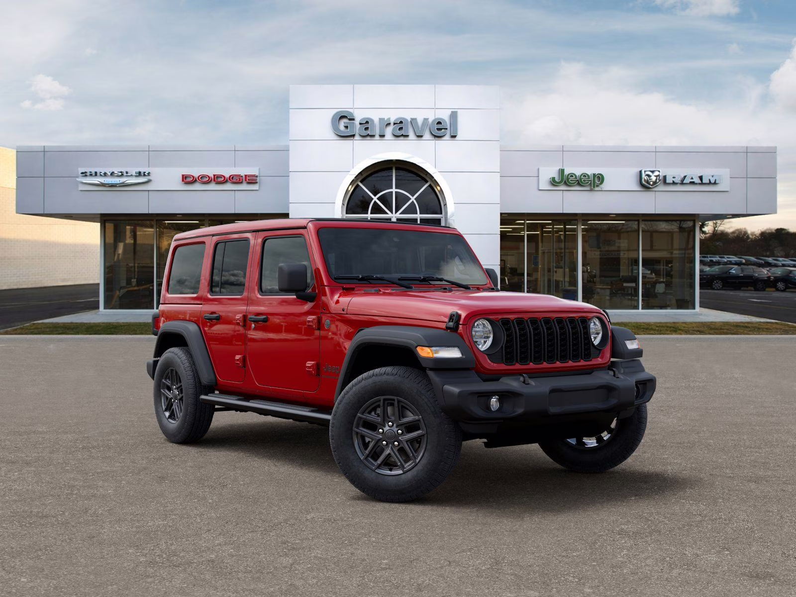 2026 Firecracker Red Clearcoat Jeep Wrangler Sport S 4X4 SUV