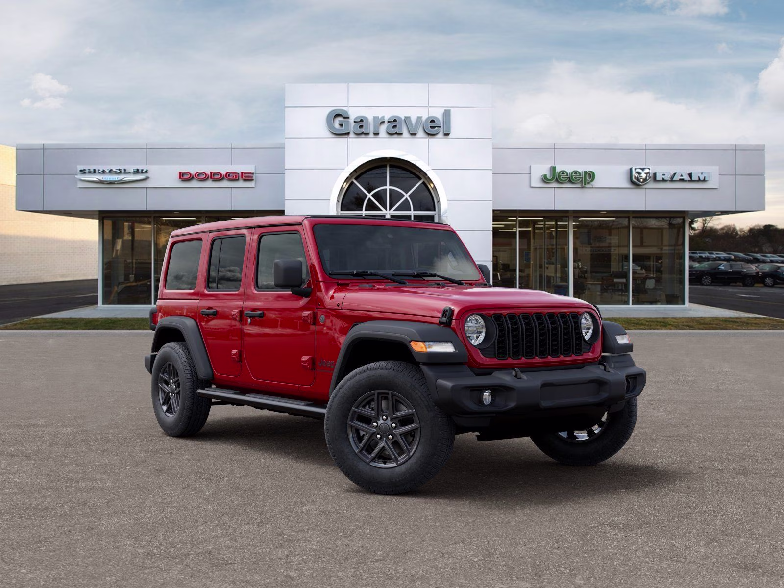 2026 Firecracker Red Clearcoat Jeep Wrangler Sport S 4X4 SUV
