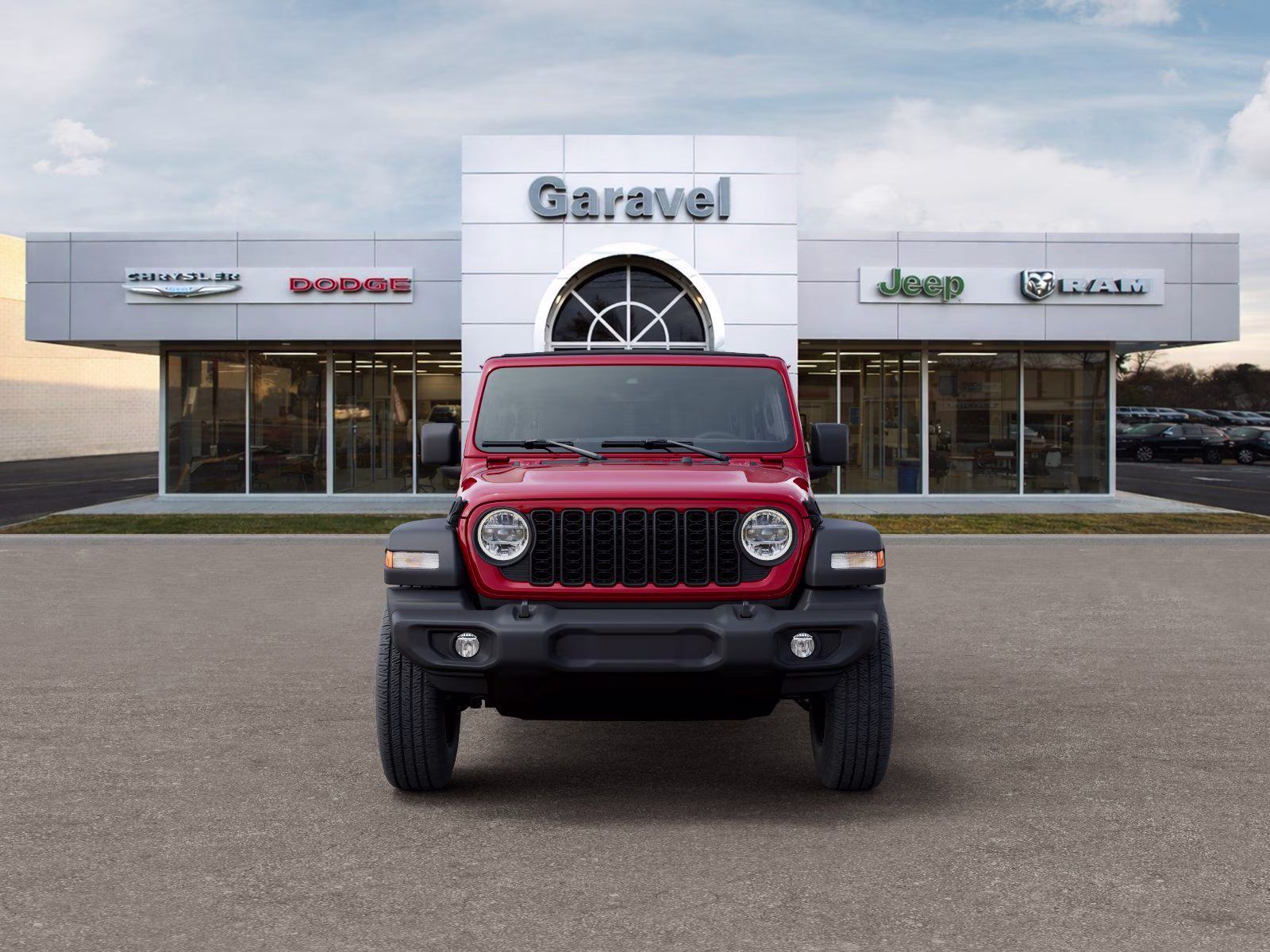 2026 Firecracker Red Clearcoat Jeep Wrangler Sport S 4X4 SUV