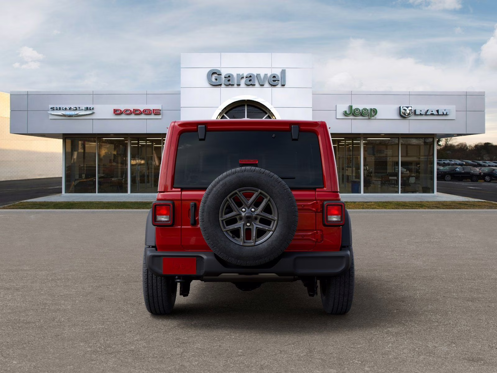 2026 Firecracker Red Clearcoat Jeep Wrangler Sport S 4X4 SUV