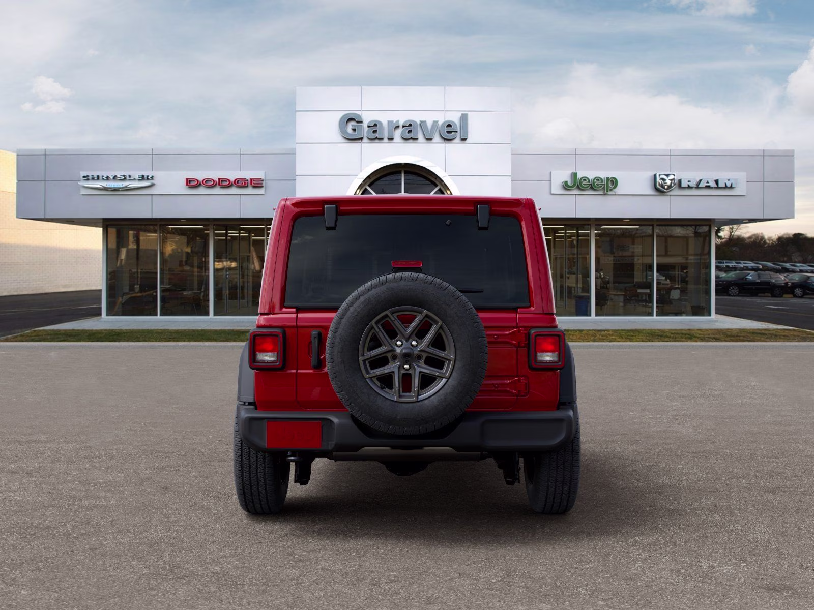2026 Firecracker Red Clearcoat Jeep Wrangler Sport S 4X4 SUV
