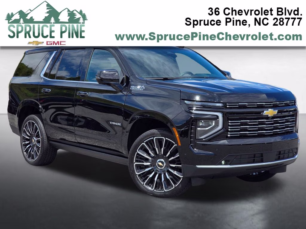 2026 Black Chevrolet Tahoe High Country 4X4 SUV