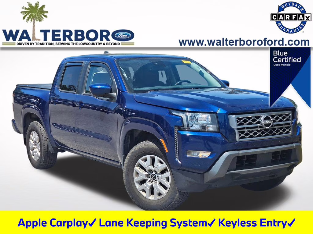 2022 Deep Blue Pearl Nissan Frontier SV RWD Truck